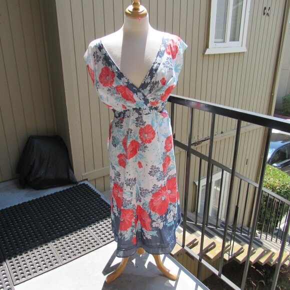 NEW WOMEN'S COTTON STYLE SUMMER DRESS BY MONSOON (SIZE 16US / 20UK) - Picture 1 of 4
